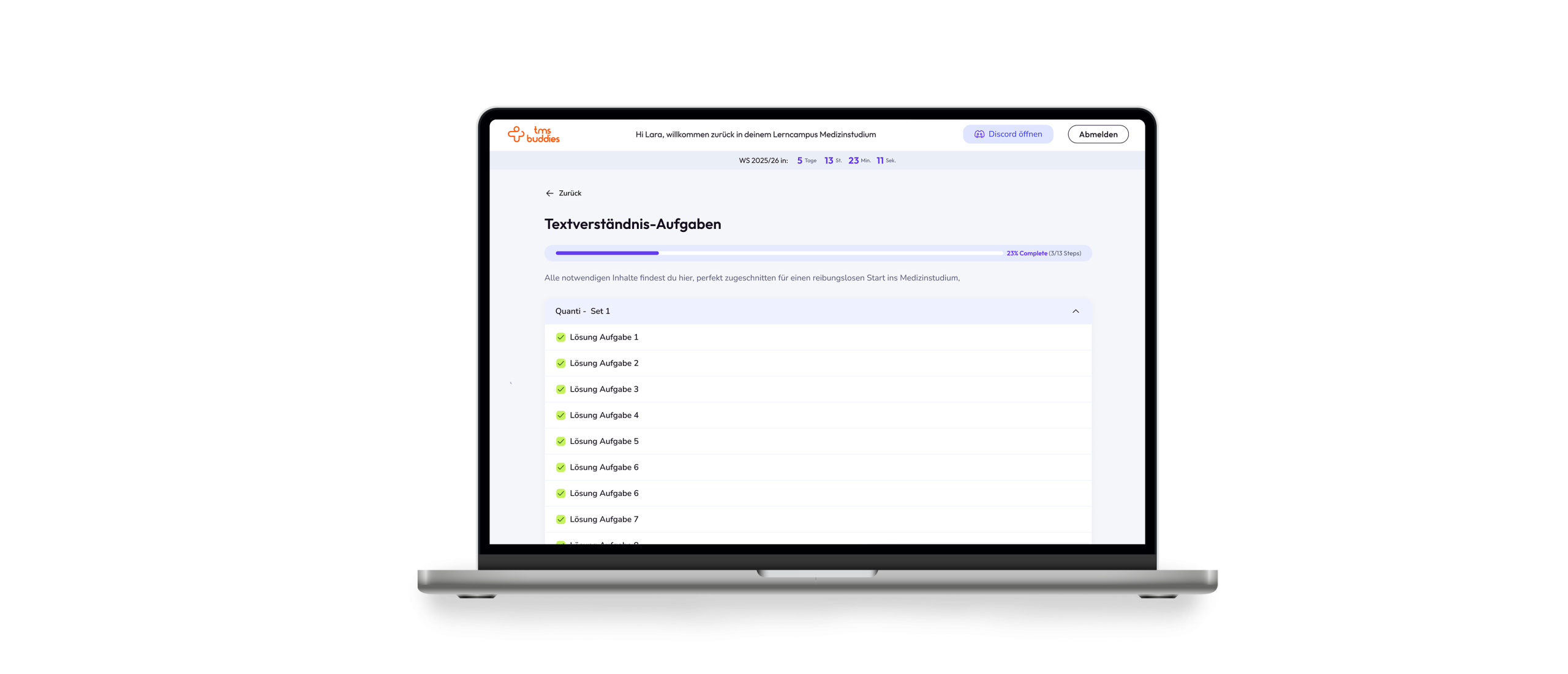Videolösungen zu Textverständnis